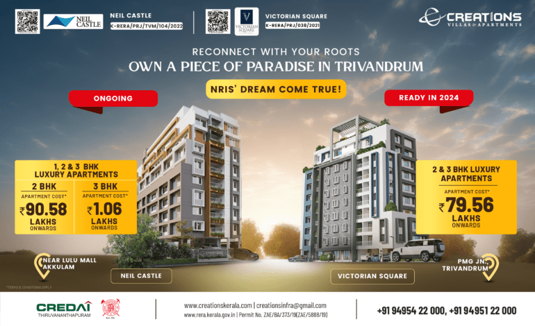 Flats and Apartments for Sale in Trivandrum